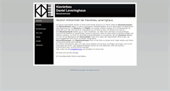 Desktop Screenshot of klavierbau-leveringhaus.de